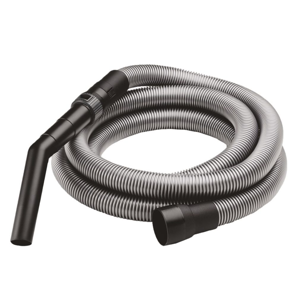 MAKITA Imuletku Ø 32 mm x 3500 mm + kädensija. Kuvassa imuletku etuyläviistosta.