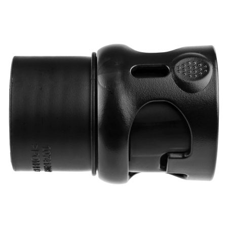 MAKITA Imuriadapteri, pikaliitos Ø 32 mm. Kuvassa imuriadapteri sivustapäin.