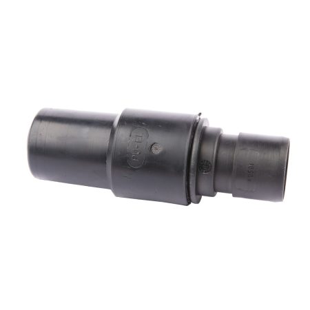 MAKITA Imuriadapteri, Ø 38 / 45 mm. Kuvassa imuriadapteri sivustapäin.