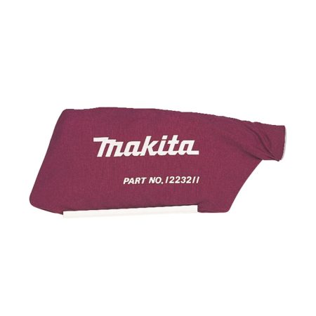 MAKITA Pölypussi. Kuvassa pölypussi sivustapäin.