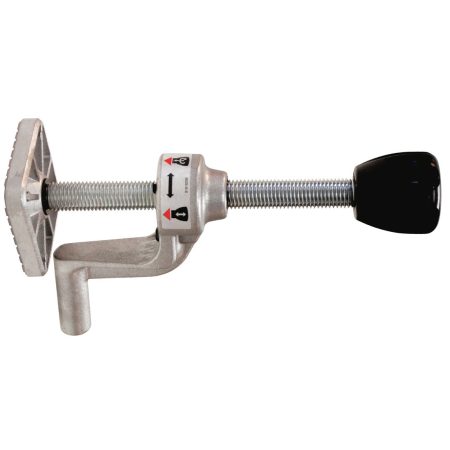 MAKITA Kappalepuristin vaaka LS002G. Kuvassa kappalepuristin sivustapäin.