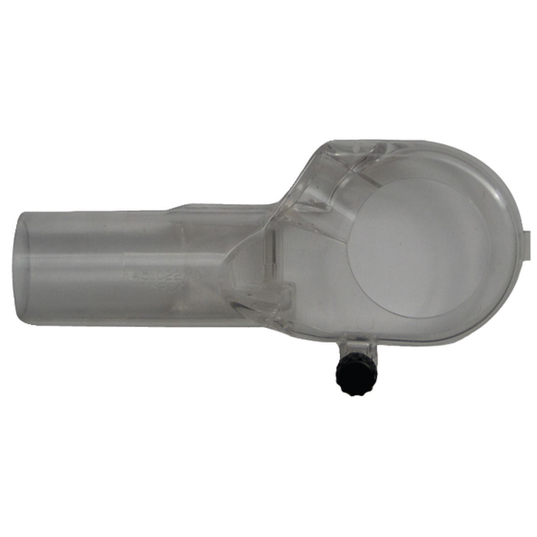 MAKITA Imuriliitin, Ø32/37mm. Kuvassa imuriliitin ylhäältäpäin.