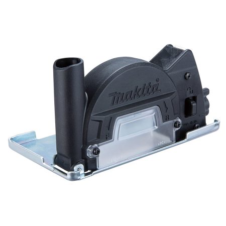 MAKITA Pölysuoja imuriliitännällä DMC300. Kuvassa pölysuoja etuyläviistosta.