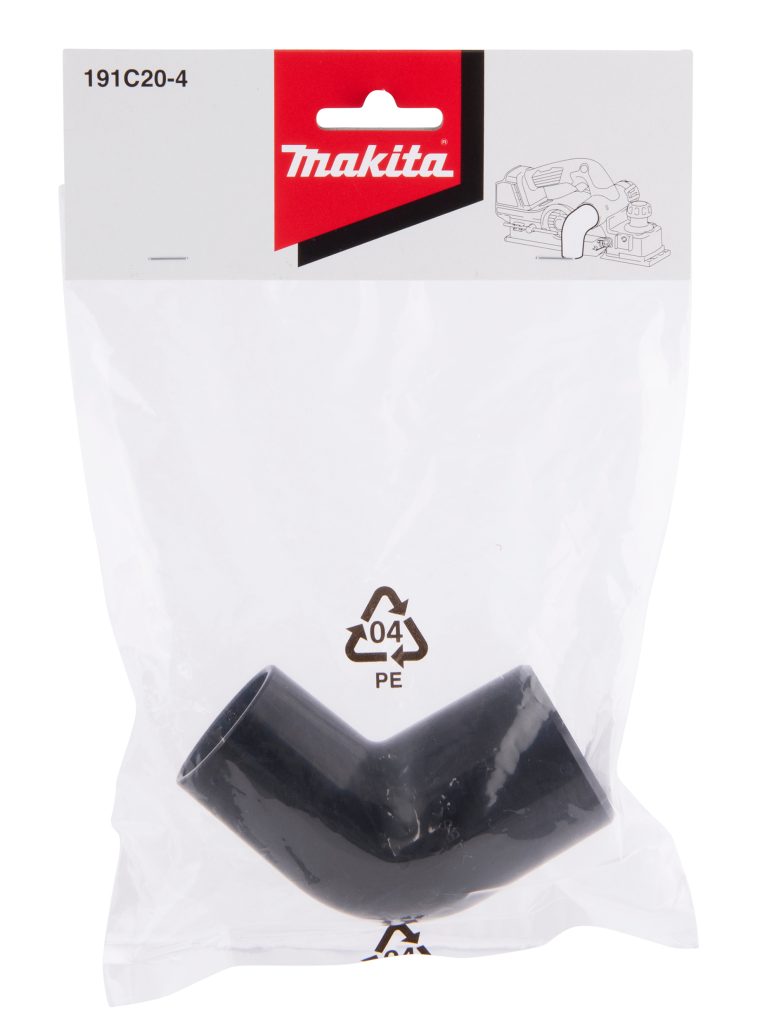 MAKITA Lastuohjain. Kuvassa lastuohjainpakkaus edestäpäin.