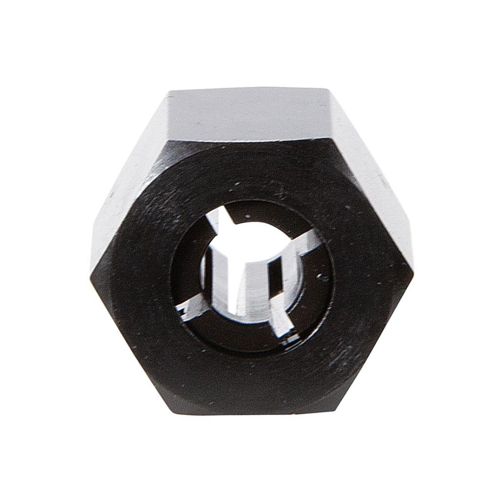 MAKITA Kiristyshylsy 6mm. Kuvassa kiristyshylsy takaapäin.