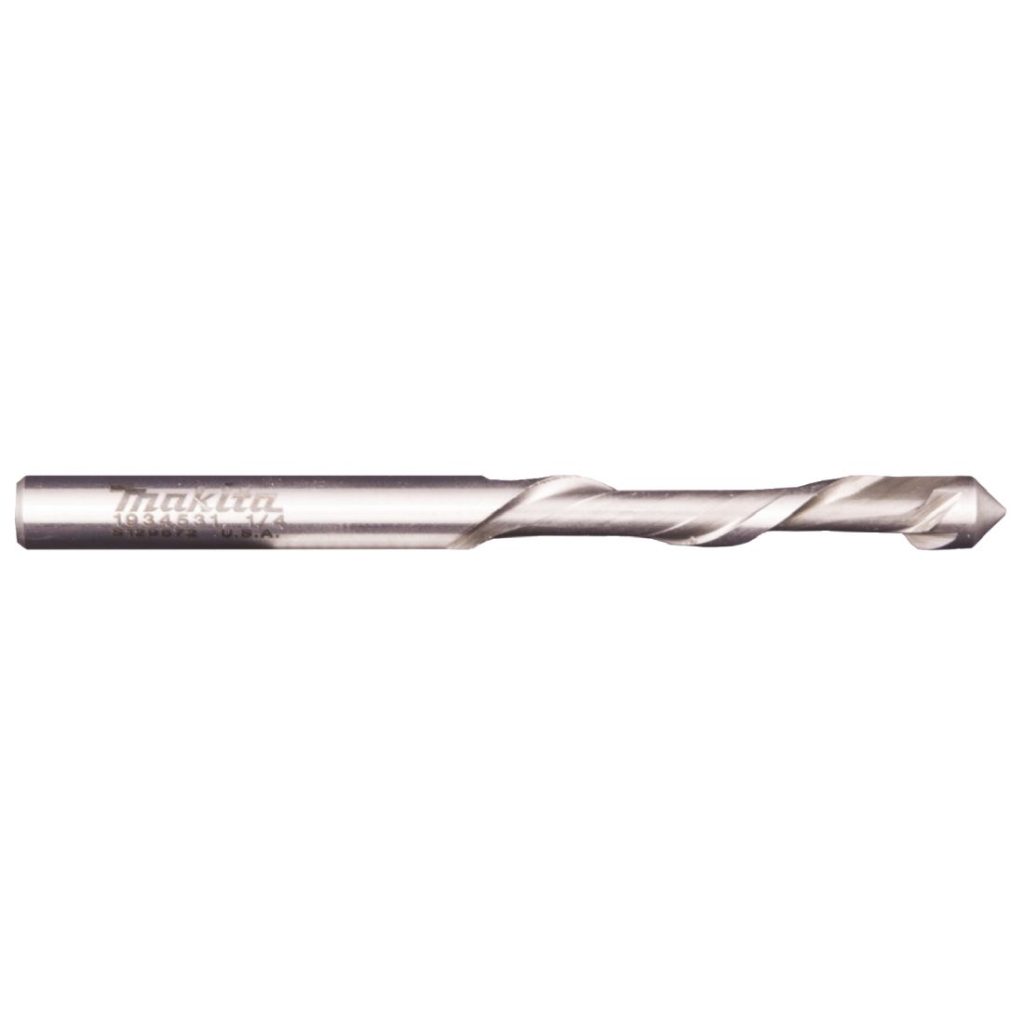 MAKITA Kipsilevyjyrsin 6,35mm (1/4"). Kuvassa kipsilevyjyrsin sivustapäin.