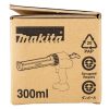 MAKITA Massapuristimen patruunapidin maks. 310ml. Kuvassa patruunapitimen pakkaus sivustapäin.