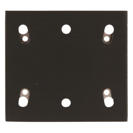 MAKITA Hioma-alusta 102 x 112 mm. Kuvassa hioma-alusta alhaaltapäin.