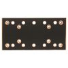 MAKITA Hioma-alusta 229 x 115 mm. Kuvassa hioma-alusta alhaaltapäin.