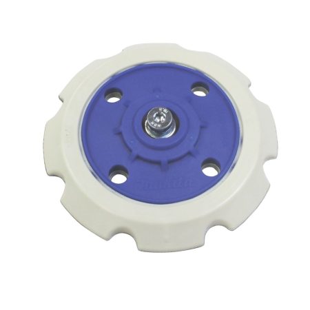 MAKITA Tarra-alusta 125 mm. Kuvassa tarra-alusta yläviistosta.