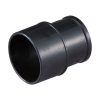 MAKITA Imuriliitin, Ø 45 / 52 mm. Kuvassa imuriliitin etuyläviistosta.
