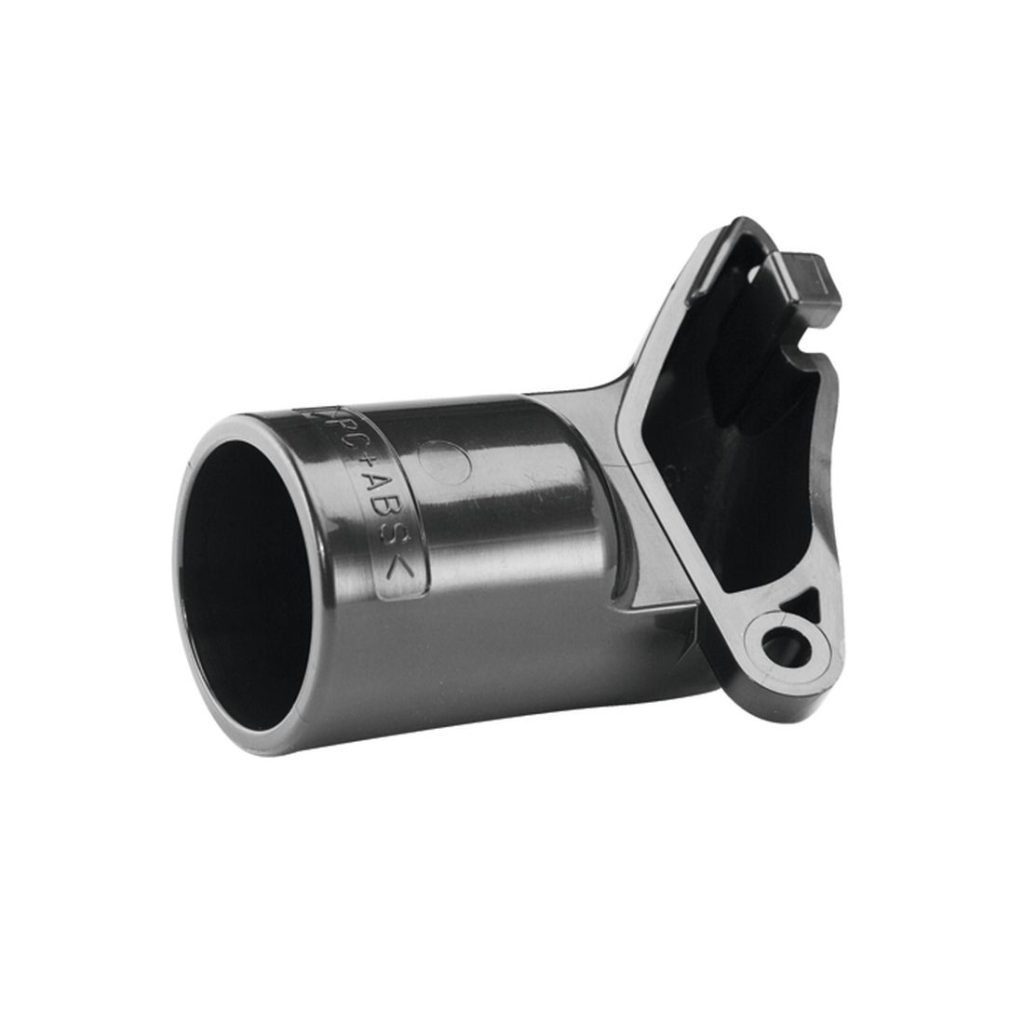 MAKITA Imuriliitin, Ø25/31mm. Kuvassa imuriliitin etualaviistosta.