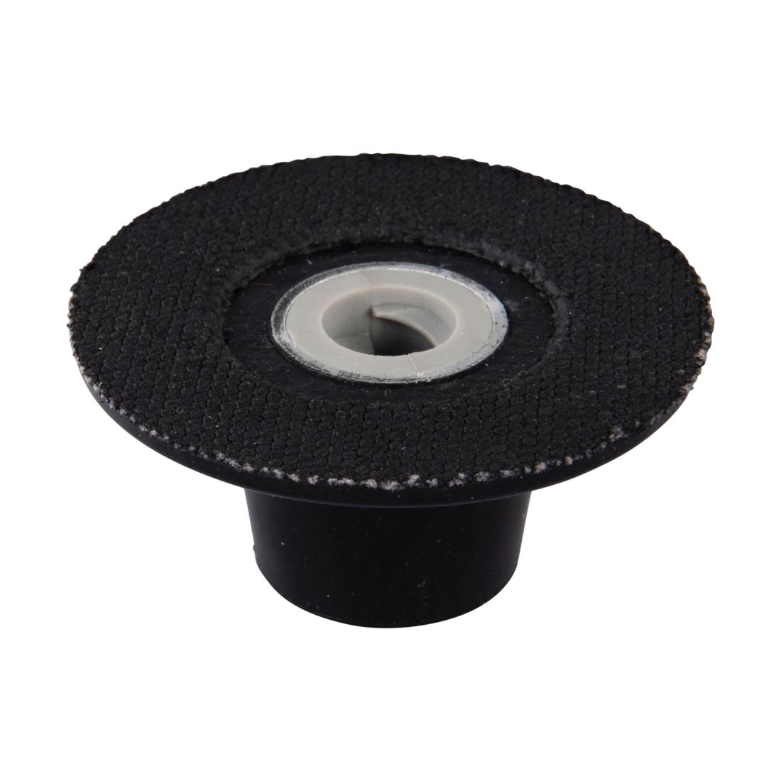 MAKITA Tarra-alusta 50 mm, hiontaan. Kuvassa tarra-alusta pohjasta yläviistosta.
