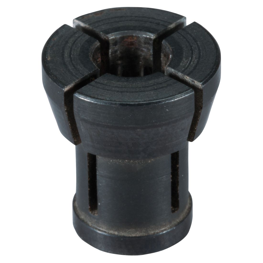MAKITA Kiristyshylsy 6mm. Kuvassa kiristyshylsy yläviistosta.
