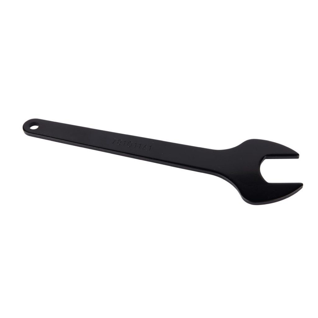 MAKITA Kiintoavain 22 mm. Kuvassa kiintoavain etuyläviistosta.