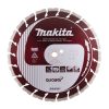 MAKITA Timanttikatkaisulaikka Quasar 350x25,4/20mm, segmentti 12mm. Kuvassa timanttikatkaisulaikka edestäpäin.