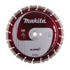 MAKITA Timanttikatkaisulaikka 300x25,4/20mm, Quasar segmenttikorkeus 12mm, Stealth, 3DDG. Kuvassa timanttikatkaisulaikka edestäpäin.