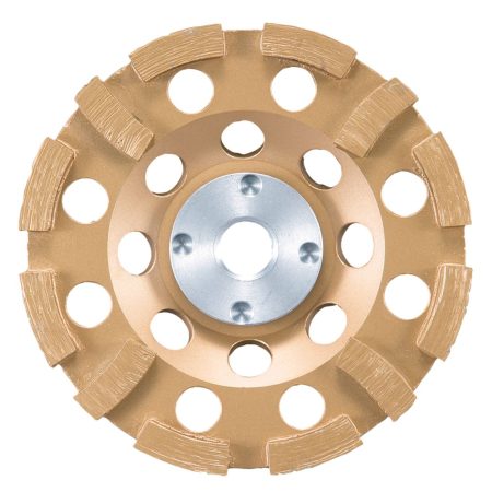 MAKITA Timanttikuppilaikka 125mm x M14. Kuvassa timanttikuppilaikka edestäpäin.