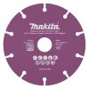 MAKITA Timanttikatkaisulaikka 125 x 1,3 x 22,23 mm. Kuvassa timanttikatkaisulaikka edestäpäin.