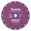 MAKITA Timanttikatkaisulaikka 230x1,6x22,23mm. Kuvassa timanttikatkaisulaikka edestäpäin.