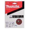 MAKITA Hiomapyörölajitelma 125 mm, 20 kpl. Kuvassa hiomopyöröarkkipakkaus edestäpäin.