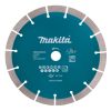 MAKITA Timanttikatkaisulaikka 230x22,23 mm, segmentti. Kuvassa timanttikatkaisulaikka edestäpäin.