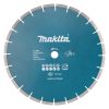 MAKITA Timanttikatkaisulaikka 355x25,4/20 mm, segmenttikorkeus 8 mm. Kuvassa timanttikatkaisulaikka edestäpäin.