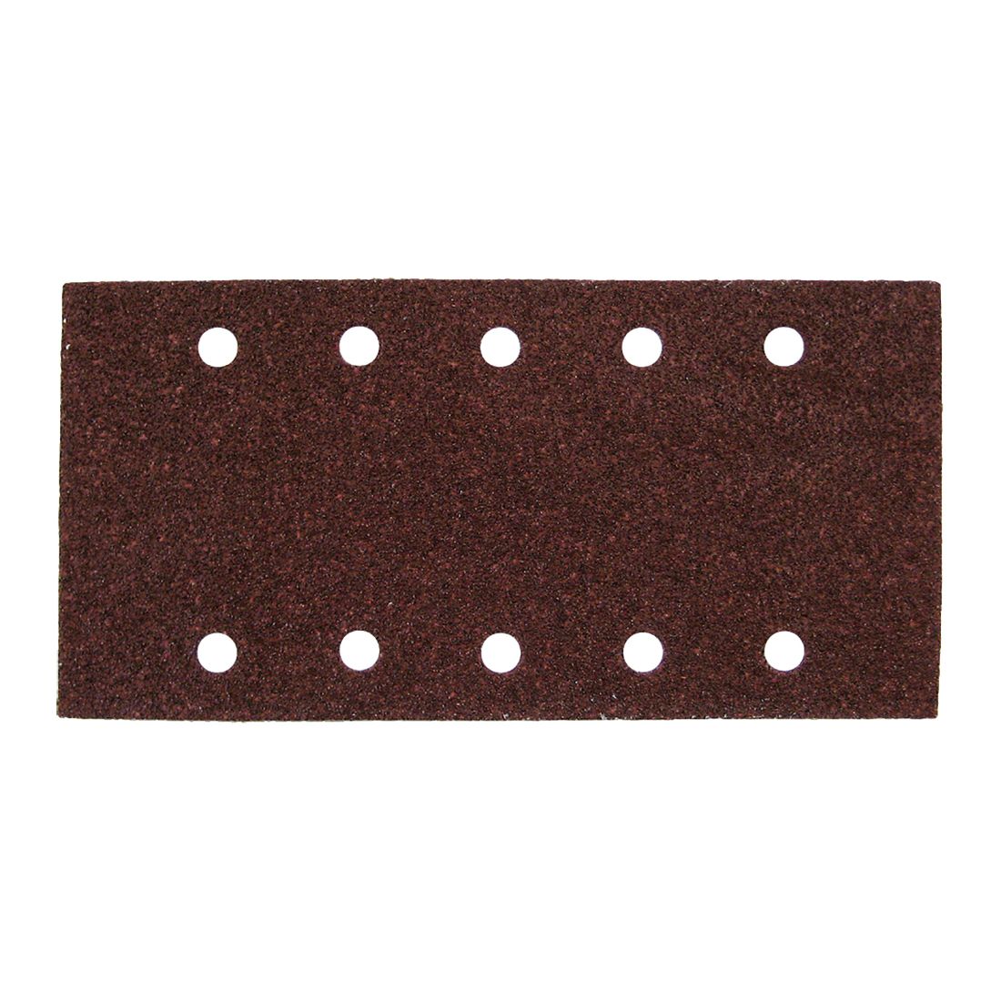MAKITA Hiomapaperi tarrakiinnitys 115 x 229 K40, 10 kpl. Kuvassa hiomapaperiarkki edestäpäin.