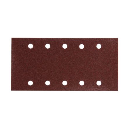 MAKITA Hiomapaperi, koukkutarrakiinnitys 115 x 229 K60, 10 kpl. Kuvassa hiomapaperiarkki edestäpäin.