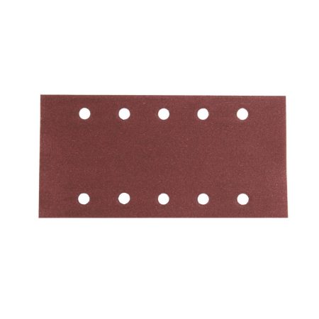 MAKITA Hiomapaperi, koukkutarrakiinnitys 115 x 229 K180, 10 kpl. Kuvassa hiomapaperiarkki edestäpäin.