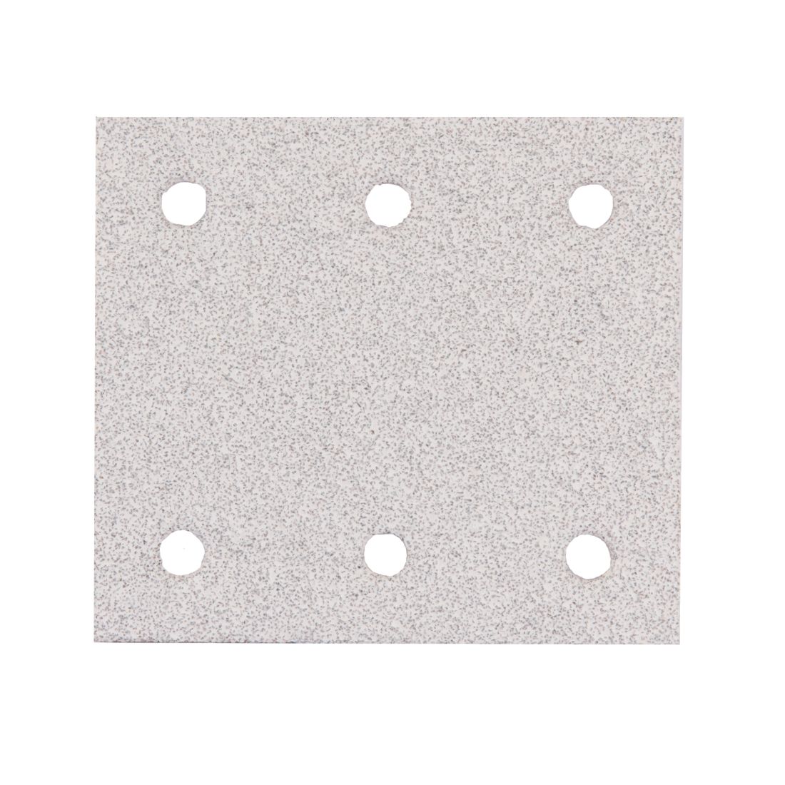 MAKITA Hiomapaperi tarrakiinnitys 114 x 102 K40, 10 kpl. Kuvassa hiomapaperiarkki edestäpäin.