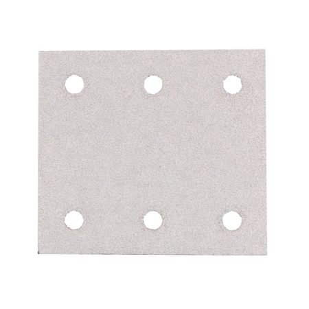 MAKITA Hiomapaperi tarrakiinnitys 114 x 102 K60, 10 kpl. Kuvassa hiomapaperiarkki edestäpäin.