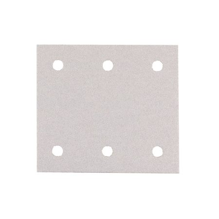 MAKITA Hiomapaperi tarrakiinnitys 114 x 102 K100, 10 kpl. Kuvassa hiomapaperiarkki edestäpäin.