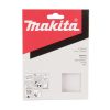MAKITA Hiomapaperi 114 x 140 K100, 10 kpl. Kuvassa hiomapaperipakkaus edestäpäin.