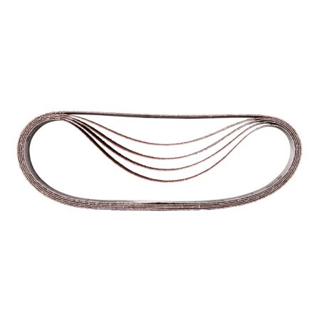 MAKITA Hiomanauha 30 mm x 533 mm K120 , 5 kpl. Kuvassa hiomanauha edestäpäin.