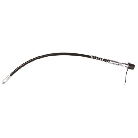 MAKITA Rasvapuristimen liitosletku 30 cm, M10x1.0. Kuvassa letku ylhäältäpäin.