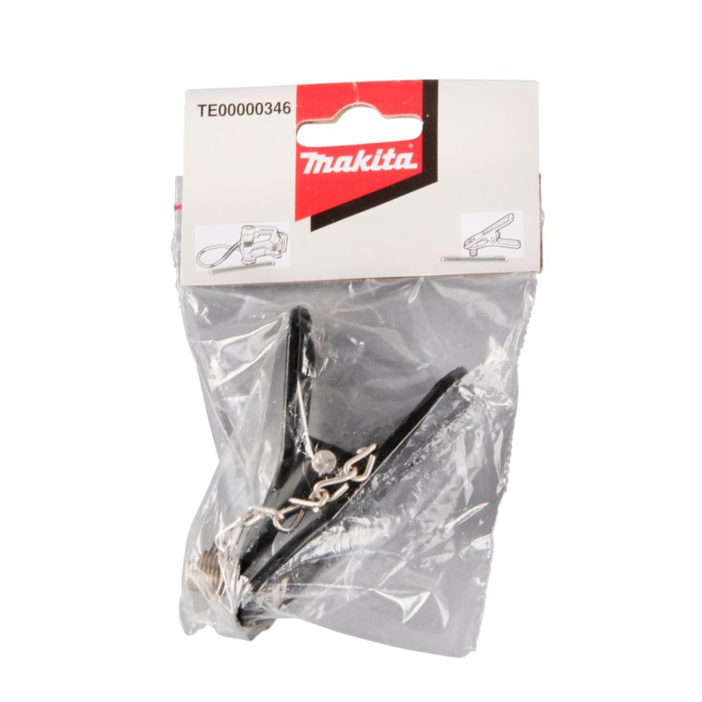 MAKITA Dunlop adapteri renkaiden täyttöön. Kuvassa adapterin pakkaus edestäpäin.