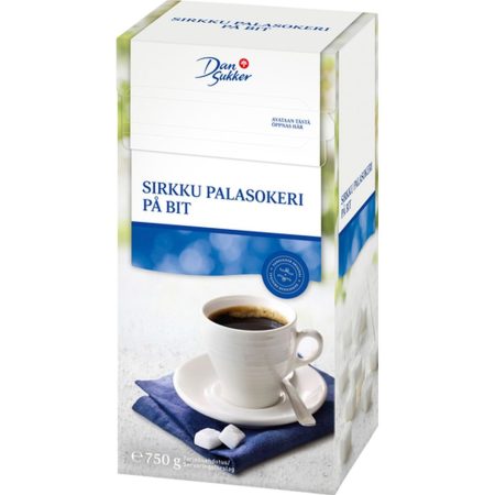 Sokeri Palasokeri Sirkku 750g. Kuvassa pakkaus etuyläviistosta.