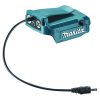MAKITA Akkuadapteri LXT, Li-ion, 14,4V / 18V. Kuvassa akkuadapteri oikealta takayläviistosta.