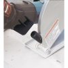 MAKITA Betonileikkuri. Lähikuvassa betonileikkurin Makitan patentoima Super Joint System, joka suojaa vaihteistoa ja käyttäjää takapotkuilta.