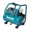 MAKITA Kompressori XGT. Kuvassa kompressori oikealta etuyläviistosta.