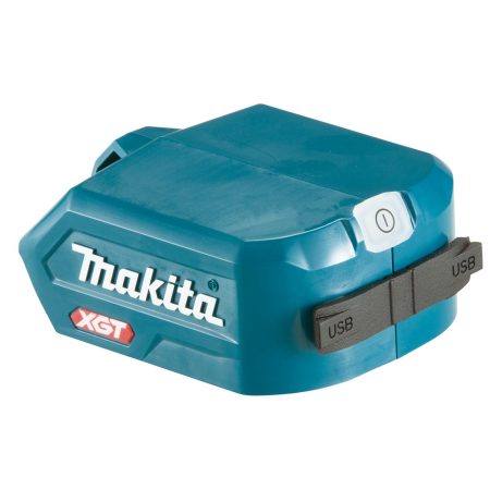 MAKITA Akkuadapteri XGT. Kuvassa akkuadapteri vasemmalta etuyläviistosta.