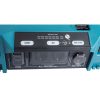 MAKITA Invertteri DC / AC 1400W. Lähikuvassa invertterin tehoilmaisimet ja liittimet.