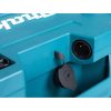 MAKITA Invertteri DC / AC 1400W. Lähikuvassa invertterin pistoke ja pistokkeen pölysuoja.