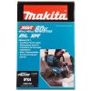 MAKITA Laikkaleikkuri XGT. Kuvassa laikkaleikkurin pakkaus sivustapäin.