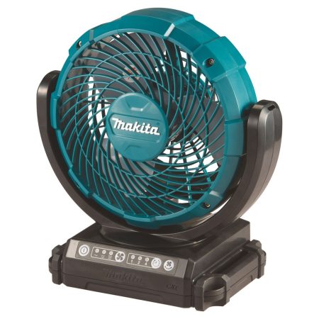 MAKITA Tuuletin CXT. Kuvassa tuuletin oikealta etuyläviistosta.