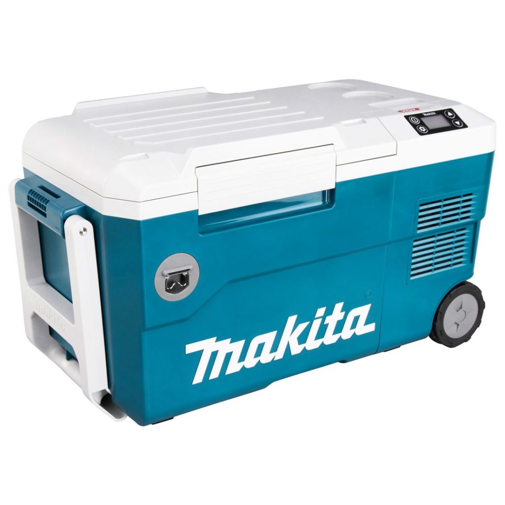 MAKITA Kylmä-/lämpölaukku XGT/LXT. Kuvassa kylmä-/lämpölaukku oikealta etuyläviistosta.