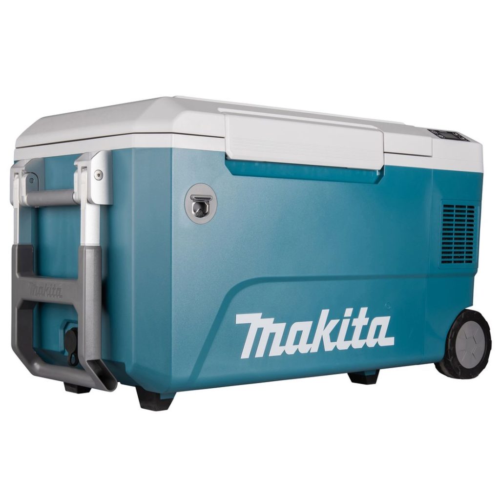 MAKITA Kylmä-/lämpölaukku XGT/LXT. Kuvassa kylmä-/lämpölaukku oikealta etuviistosta.