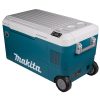 MAKITA Kylmä-/lämpölaukku XGT/LXT. Kuvassa kylmä-/lämpölaukku vasemmalta takaviistosta.