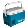 MAKITA Kylmä-/lämpölaukku XGT/LXT 12V. Kuvassa kylmä-/lämpölaukku vasemmalta takaviistosta.
